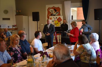 Spotkanie z okazji Dnia Matki i Dnia Ojca zorganizowane przez DFK Antoniów.